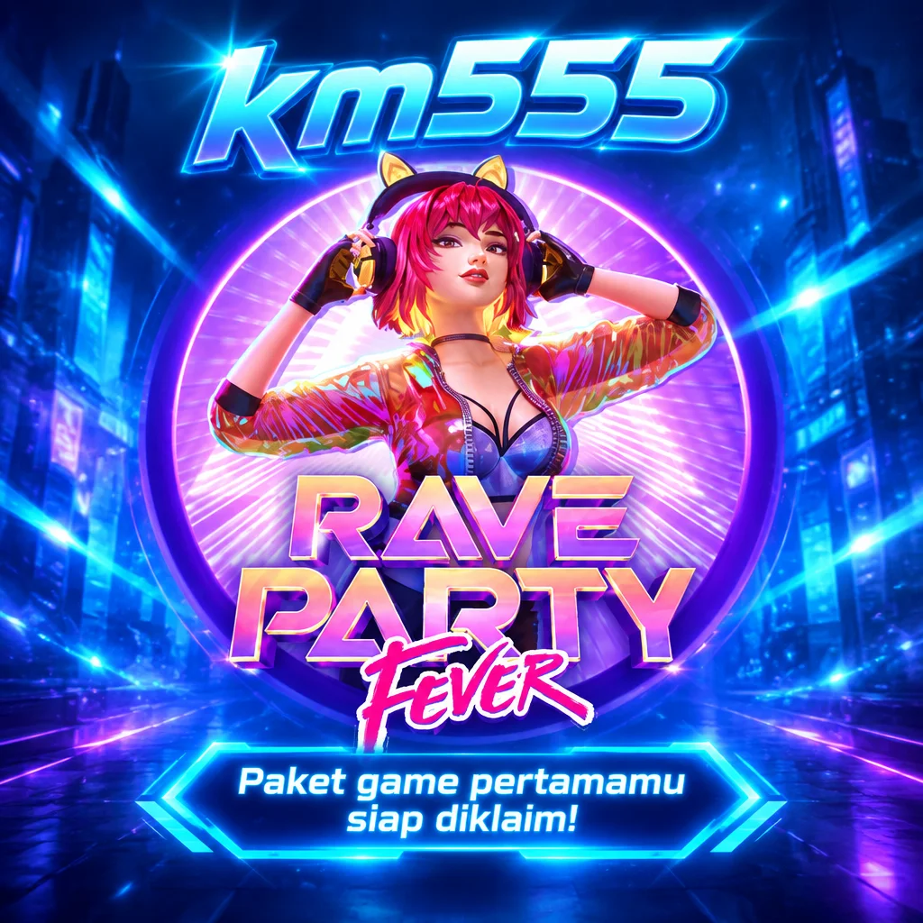 km555 · Rave Party Fvr · Tampilan permainan