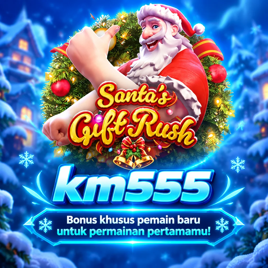 km555 · Santas Gift Rush · Tampilan permainan